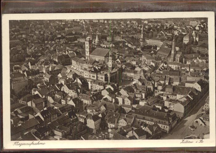 Zittau Fliegeraufnahme