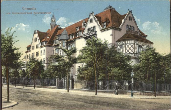 CHEMNITZ Sachsen Zimmerannsche Naturheilanstalt