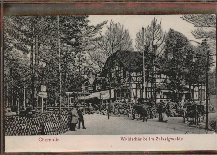 CHEMNITZ Sachsen Waldschaenke Zeissigwalde