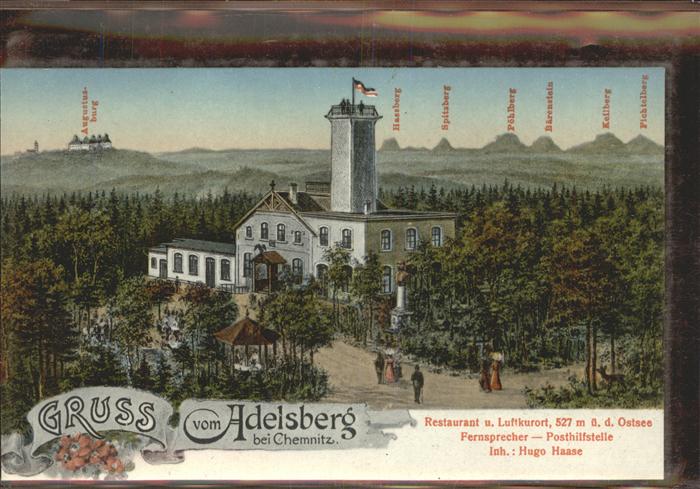 Adelsberg Chemnitz Restaurant Augustusburg Spitzberg