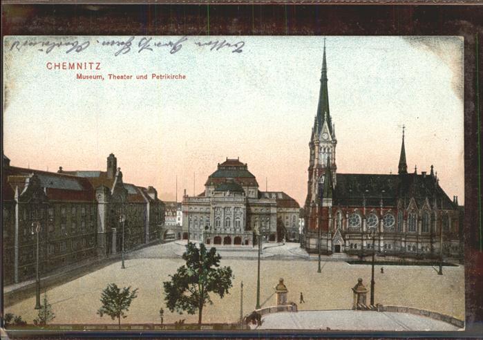 CHEMNITZ Sachsen Museum Theater Petrikirche
