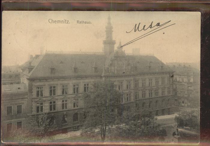 CHEMNITZ Sachsen Rathaus