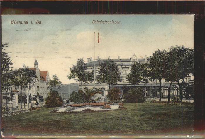 CHEMNITZ Sachsen Bahnhofsanlagen