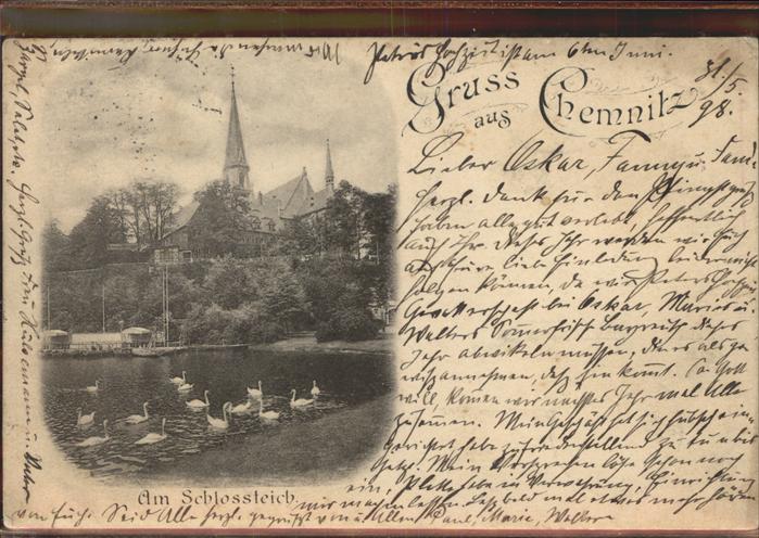 CHEMNITZ Sachsen Schlossteich