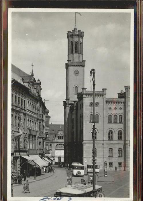 Zittau Marktplatz Rathaus