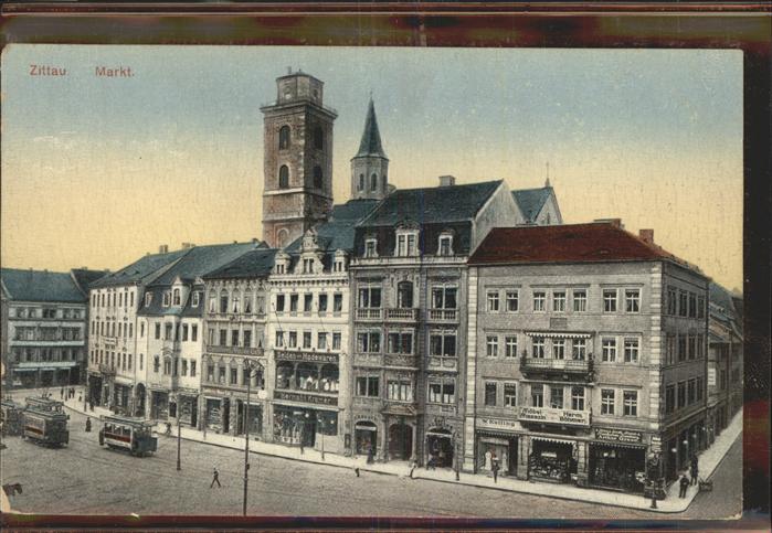 Zittau Markt Strassenbahn