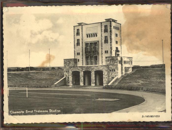 CHEMNITZ Sachsen Ernst-Thaelmann-Stadion
