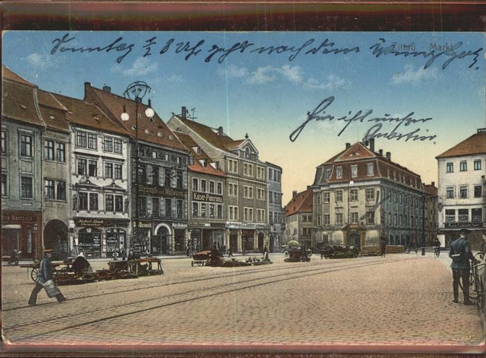 Zittau Marktplatz Feldpost