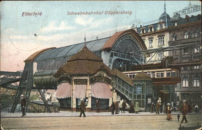 Elberfeld Wuppertal Schwebebahnhof Doeppersberg