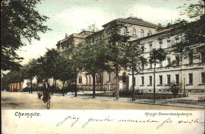 CHEMNITZ Sachsen Koenigl. Gewerbeakademie