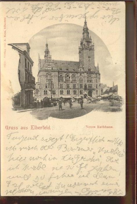 Elberfeld Wuppertal Neues Rathaus