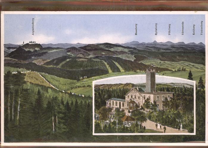 CHEMNITZ Sachsen Hoehenluftkurort Poehlberg Baerenstein