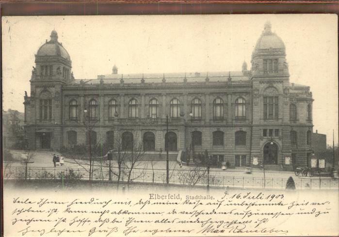 Elberfeld Wuppertal Stadthalle