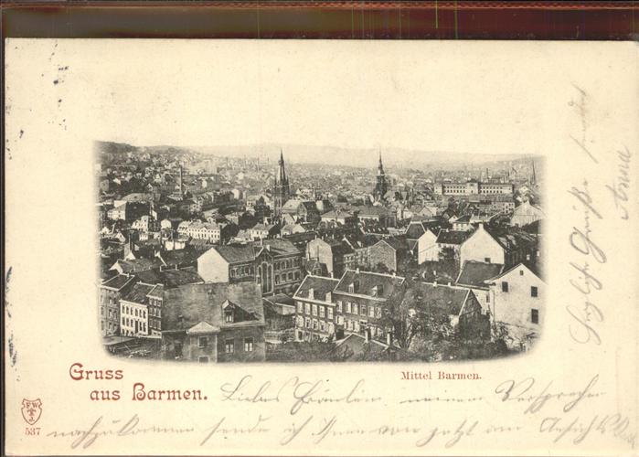 Barmen Wuppertal Mittel Barmen