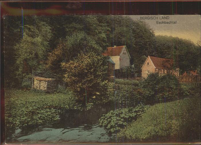 Bergisches Land Eschbachtal
