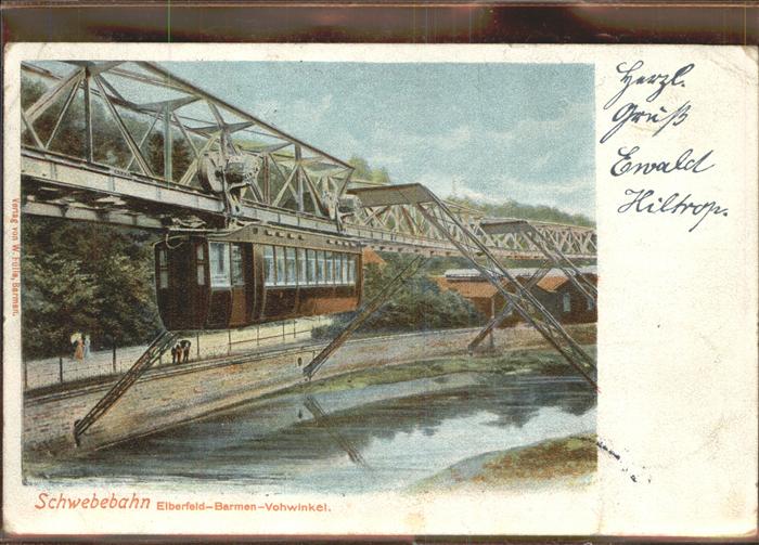 Elberfeld Wuppertal Schwebebahn Vohwinkel