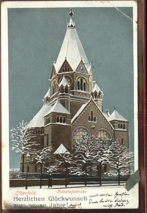 Elberfeld Wuppertal Friedhofskirche Winter