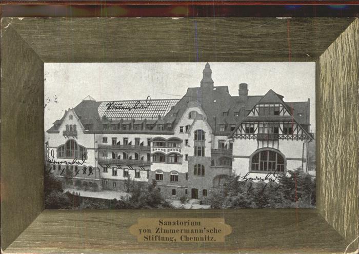 CHEMNITZ Sachsen Sanatorium Zimmermannsche Stiftung