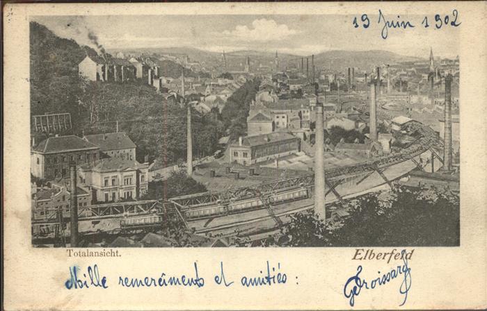 Elberfeld Wuppertal Total Schwebebahn