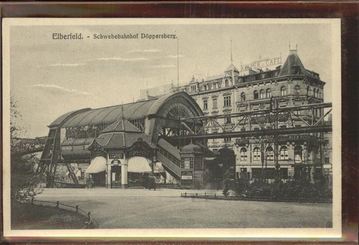 Elberfeld Wuppertal Schwebebahnhof Döppersberg