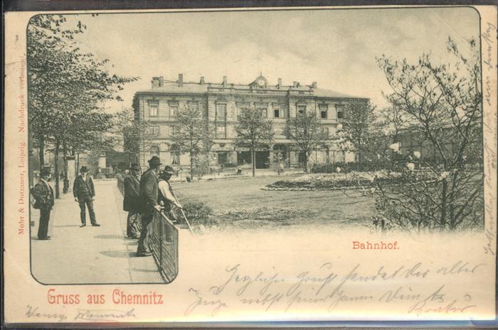 CHEMNITZ Sachsen Bahnhof