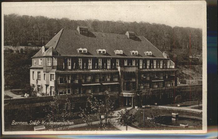 Barmen Wuppertal Städt. Krankenhaus