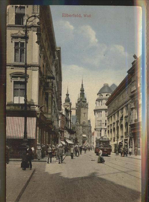 Elberfeld Wuppertal Wall Strassenbahn