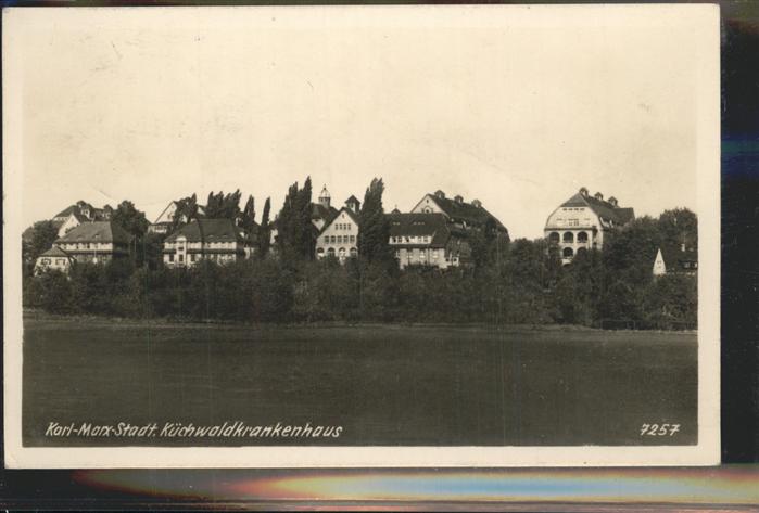 Karl-Marx-Stadt CHEMNITZ Kuechwaldkrankenhaus