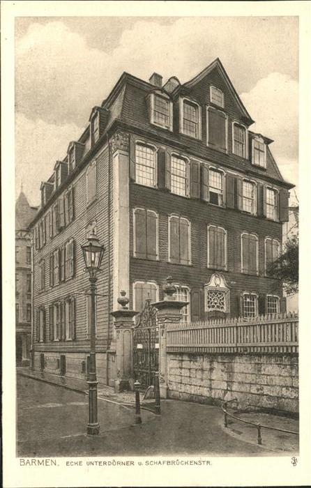 Barmen Wuppertal Ecke Unterdörner Schafbrückenstrasse 30