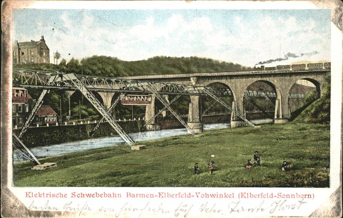 Barmen Wuppertal Schwebebahn