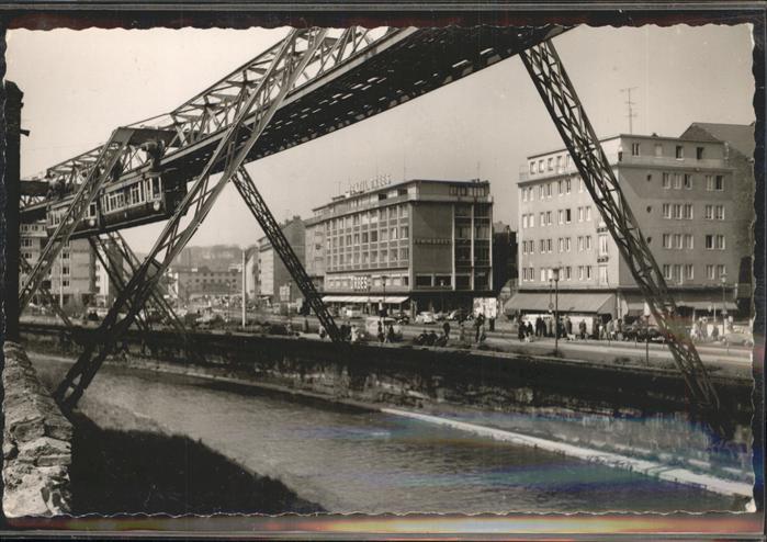 WUPPERTAL NRW Schwebebahn