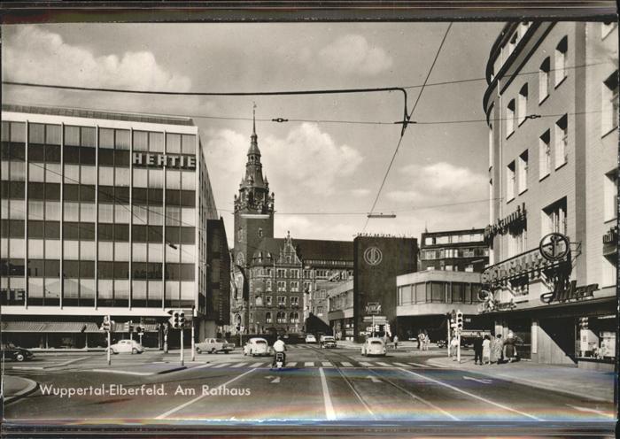 Elberfeld Wuppertal Rathaus Autos