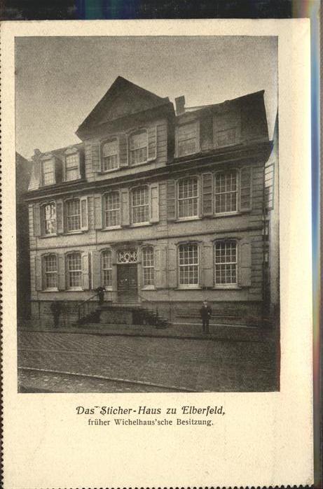 Elberfeld Wuppertal Sticher Haus