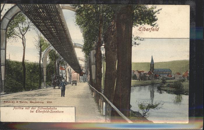 Elberfeld Wuppertal Sonnborn Schwebebahn