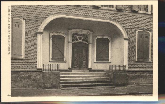 Elberfeld Wuppertal Altbergische Häuser 300 Jahrfeier