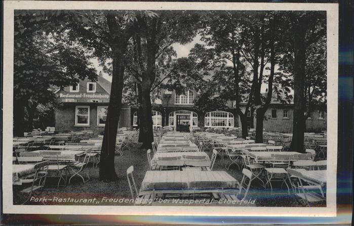 Elberfeld Wuppertal Parkrestaurant Freudenberg Terrasse And