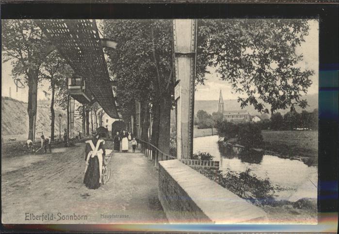 Elberfeld Wuppertal Schwebebahn Sonnborn
