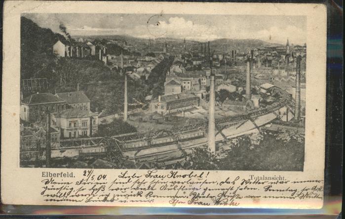 Elberfeld Wuppertal total mit Schwebebahn