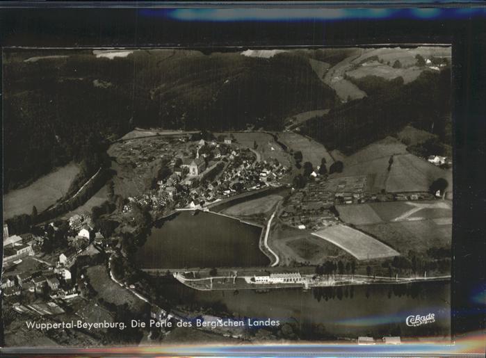 Beyenburg Fliegeraufnahme Perle des bergischen Landes