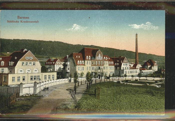 Barmen Wuppertal Stadtische Krankenanstalt