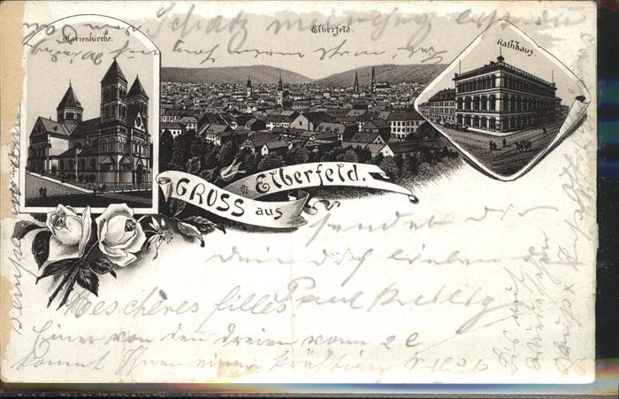 Elberfeld Wuppertal Rathaus Marienkirche