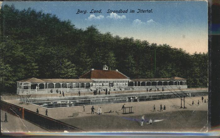 WUPPERTAL NRW Strandbad im Ittertal