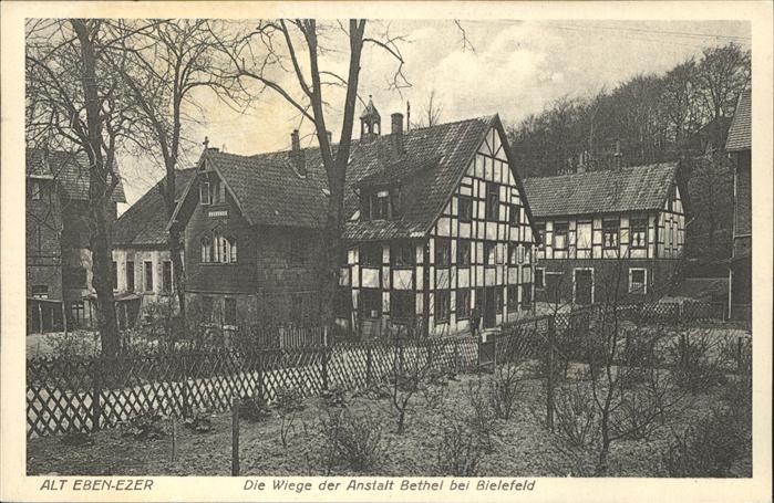 Bethel Bielefeld ALt Eben-Ezer Anstalt