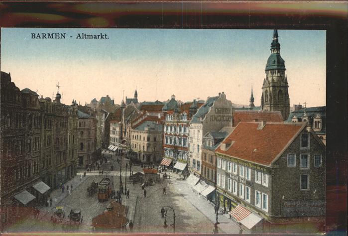 Barmen Wuppertal Altmarkt