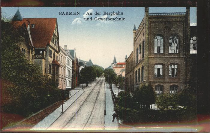 Barmen Wuppertal An der Bergbahn Gewerbeschule