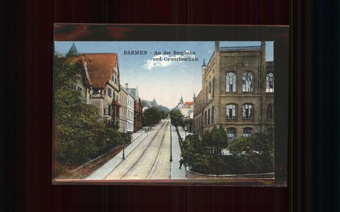 Barmen Wuppertal An der Bergbahn Gewerbeschule