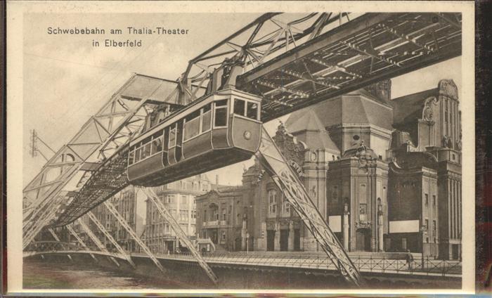 Elberfeld Wuppertal Schwebebahn Thalia-Theater