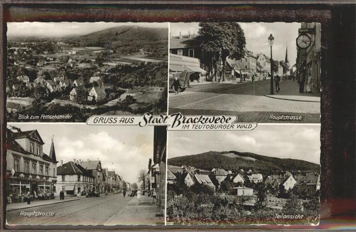 Brackwede Westfalen Hauptstraße Fernsehsender