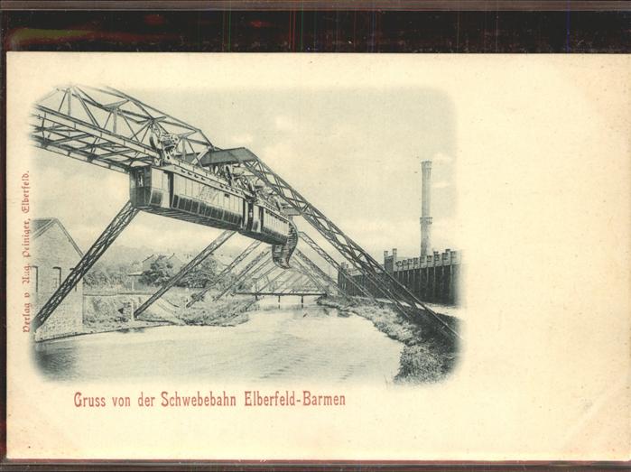 Elberfeld Wuppertal Schwebebahn