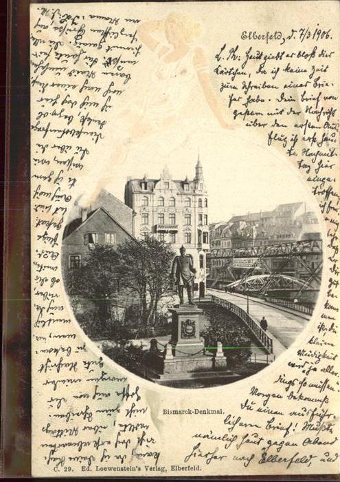 Elberfeld Wuppertal Bismarck-Denkmal